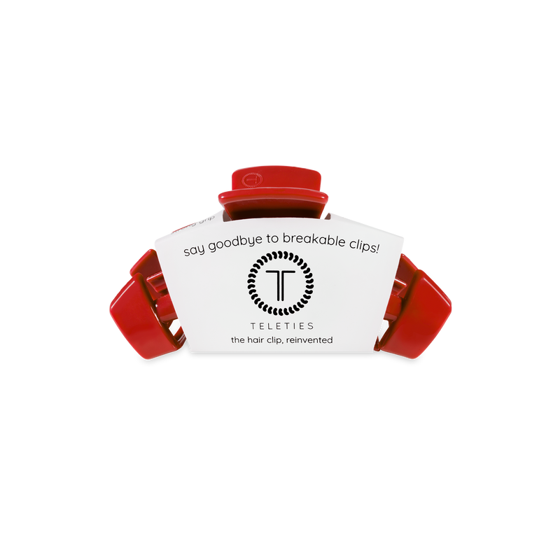 TELETIES - Classic Hair Clip | Tiny | Red Carpet Ready