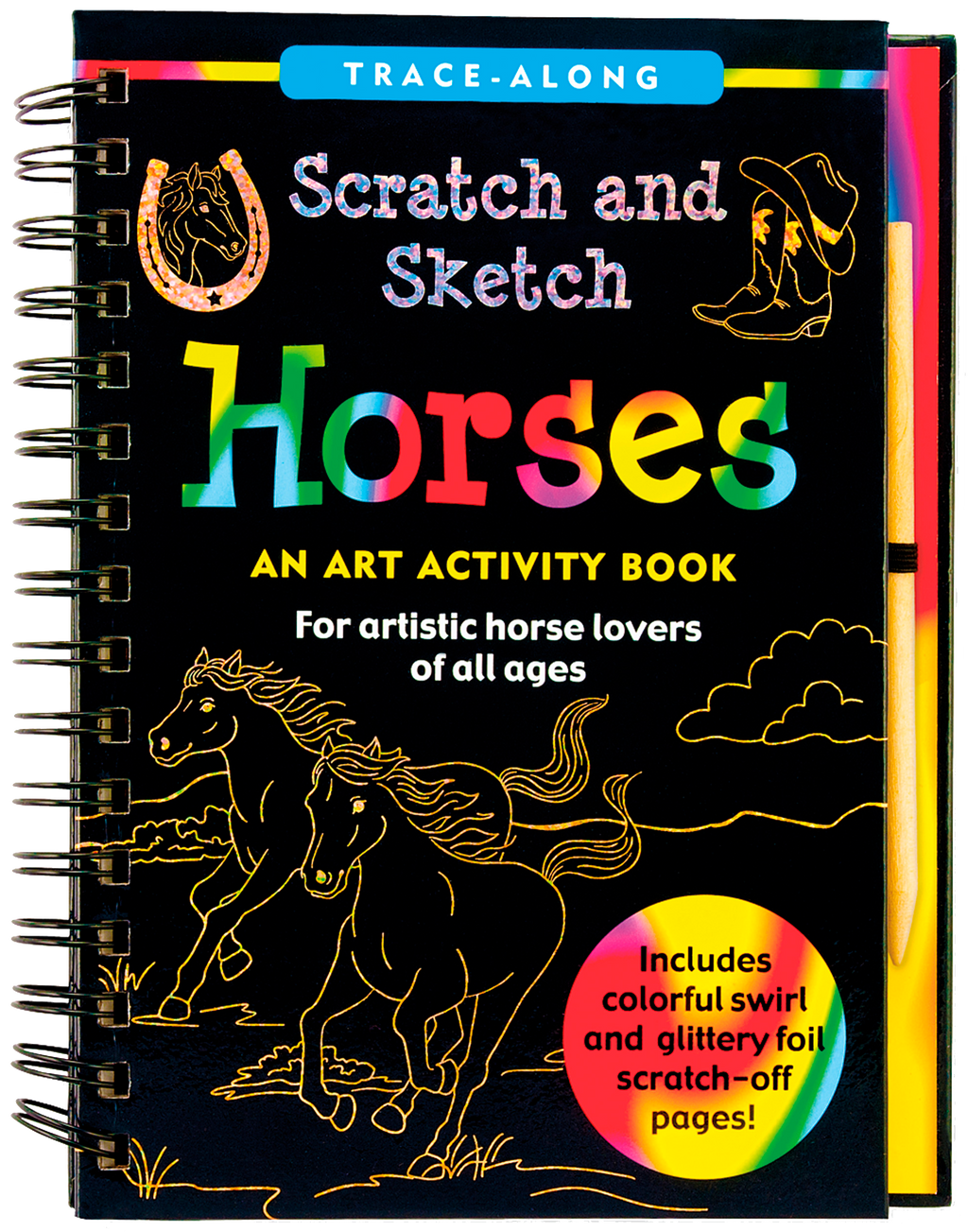 Peter Pauper Press - Scratch & Sketch™ Horses