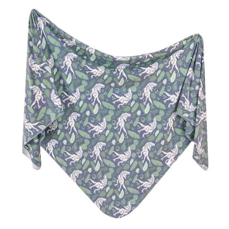 Copper Pearl - Knit Swaddle Blanket - Jurassic Park