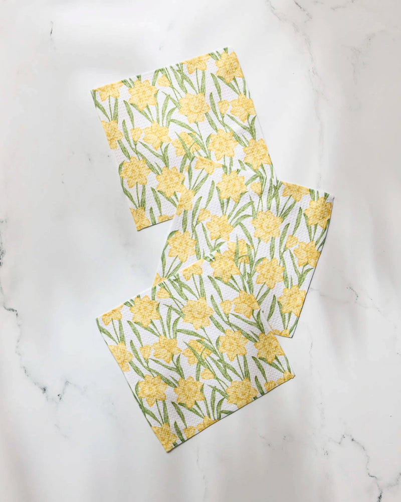 Geometry - Daffodil Darling Dishcloth Set