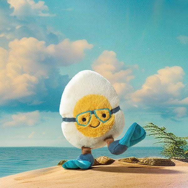 Jellycat Amuseables Boiled Egg Scuba Outfit