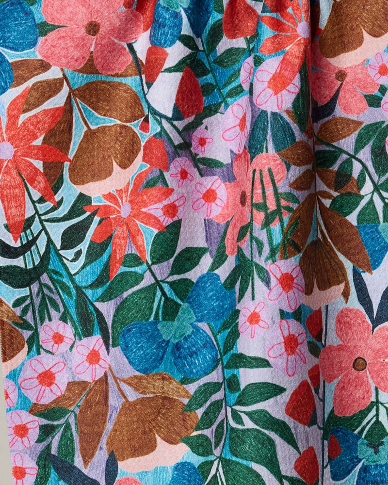 Geometry - Bloom Entangled Tea Towel