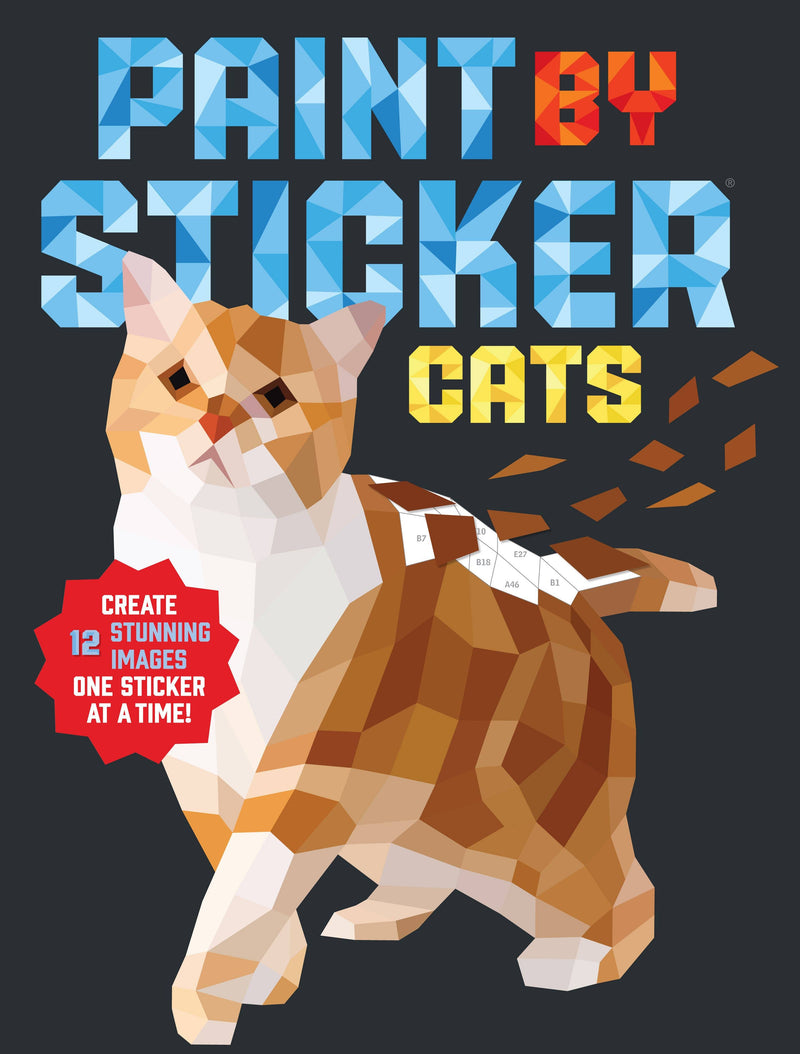 Hachette Book Group - Paint by Sticker: Cats