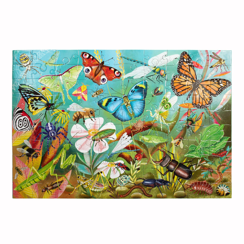 eeBoo - Love of Bugs 100 Piece Puzzle