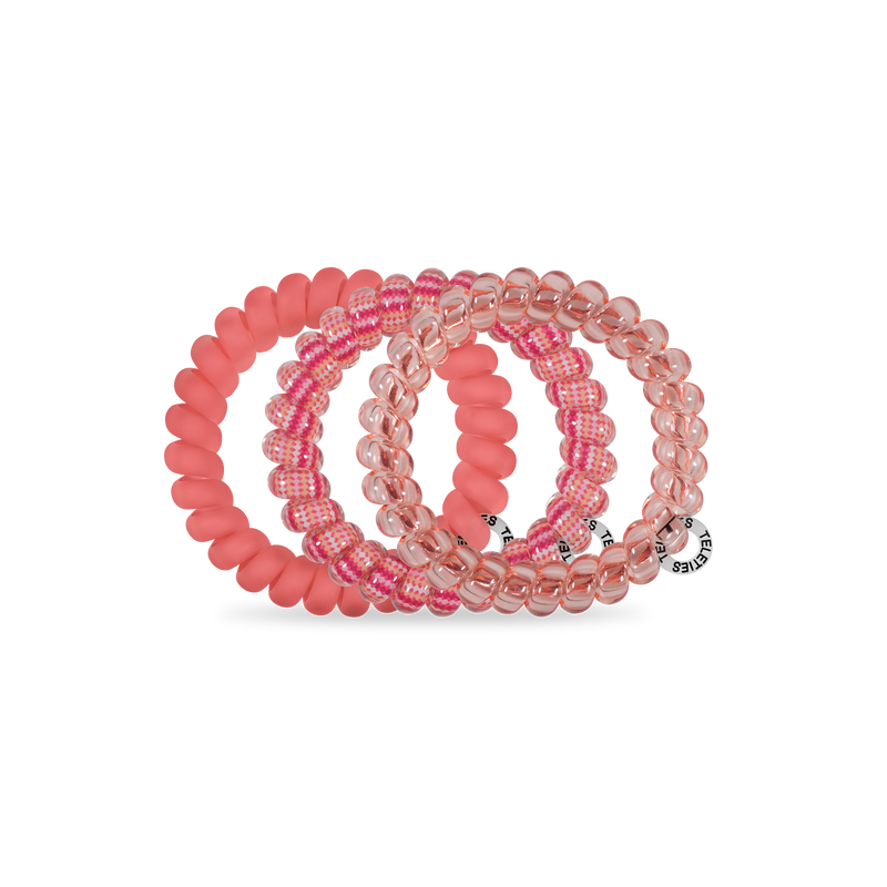 TELETIES - Spiral Hair Coils | Large | Dreamsicle