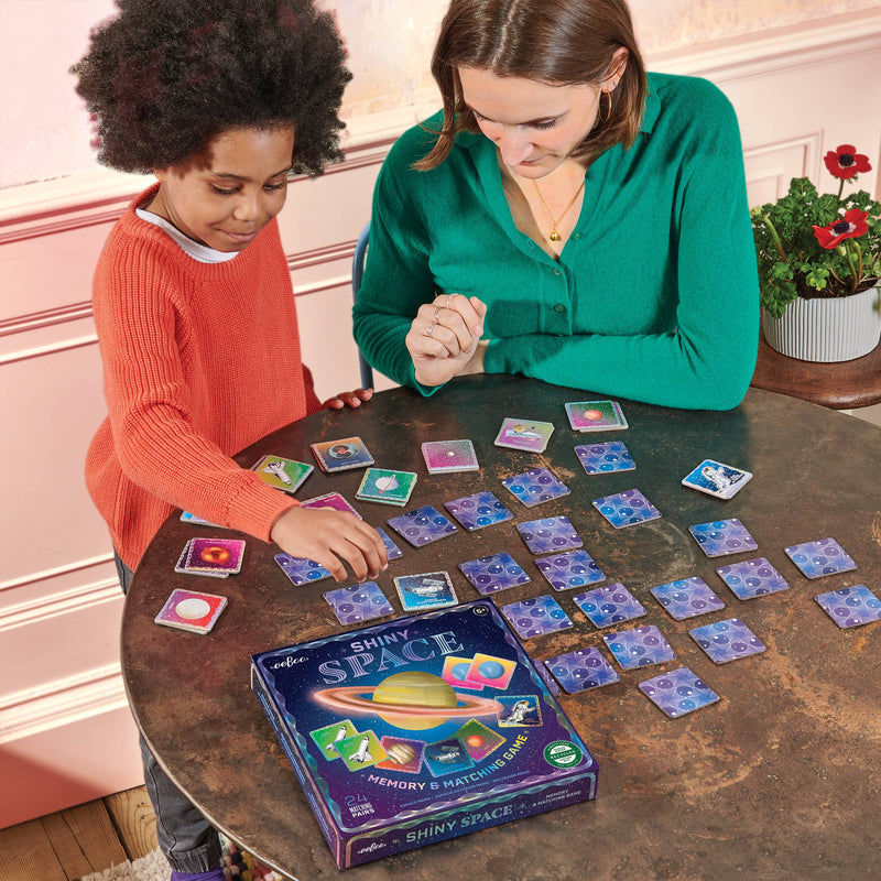 eeBoo - Space Shiny Memory & Matching Game