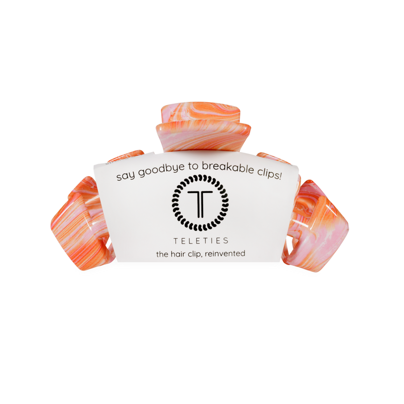 TELETIES - Classic | Just Keep Swimming | Medium Hair Clip