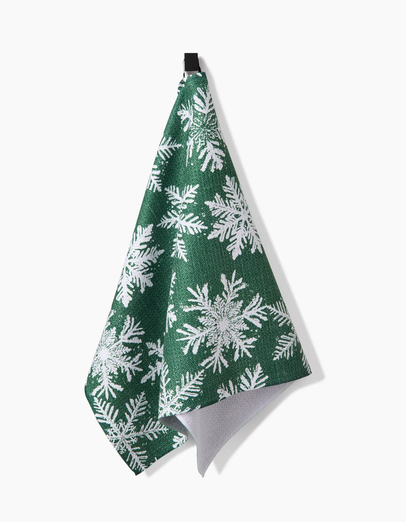 Geometry - Snowy Days Green