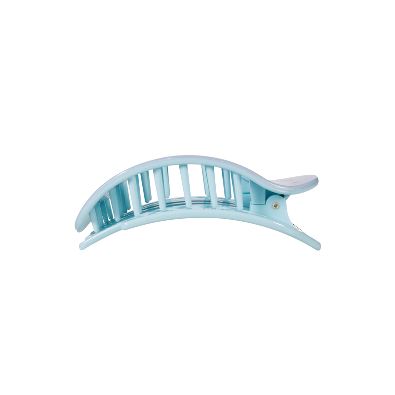 TELETIES - Flat Round Hair Clip | Medium | United We Sparkle