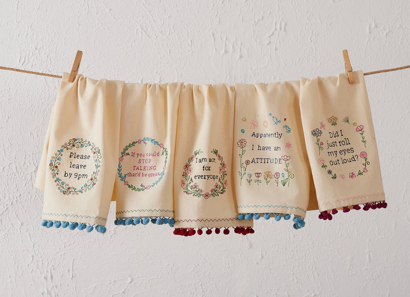 Peking Handicraft - Stop Talking Kitchen Towel