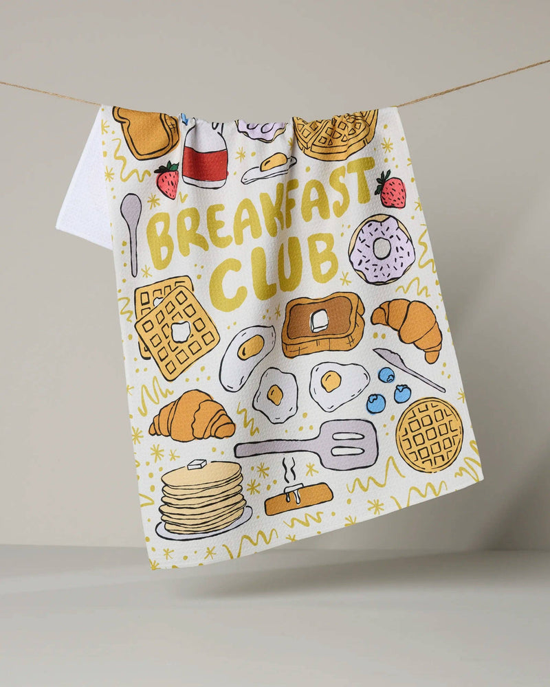 Geometry - Breakfast Club Tea Towel