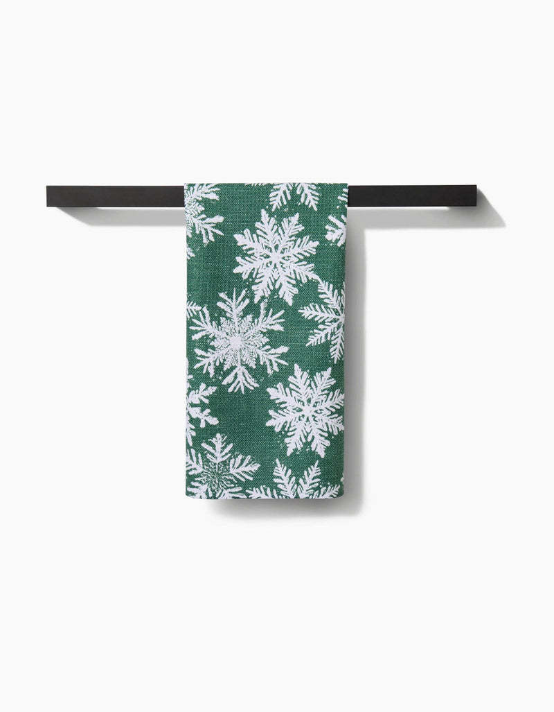 Geometry - Snowy Days Green