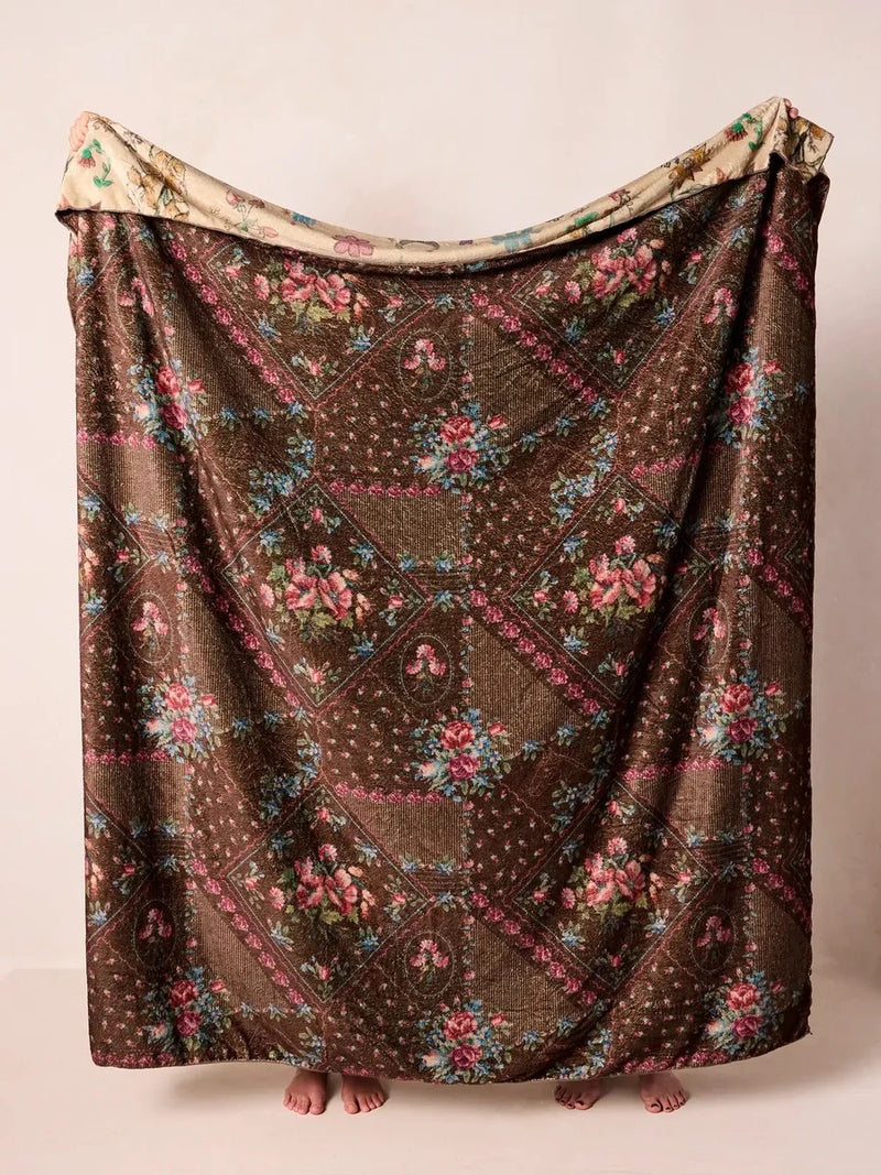 Natural Life XL Double-Sided Cozy Blanket - Farm Days