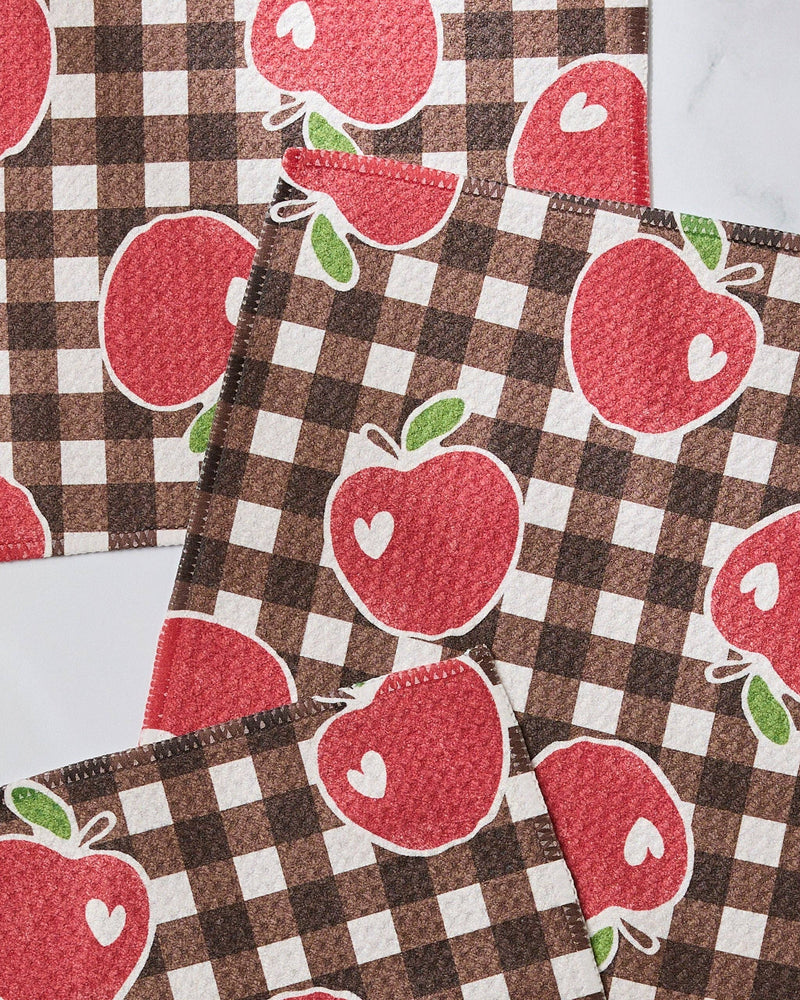 Geometry - Apple Picking Afternoon Dishcloth Set