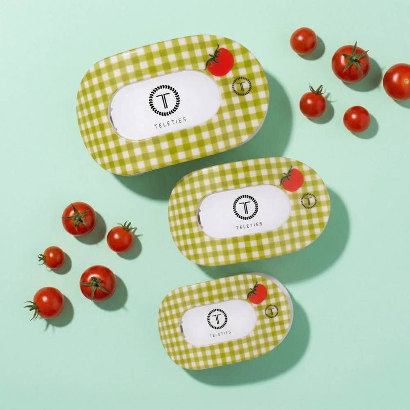 TELETIES - Flat Round Hair Clip | Medium | Locally Grown