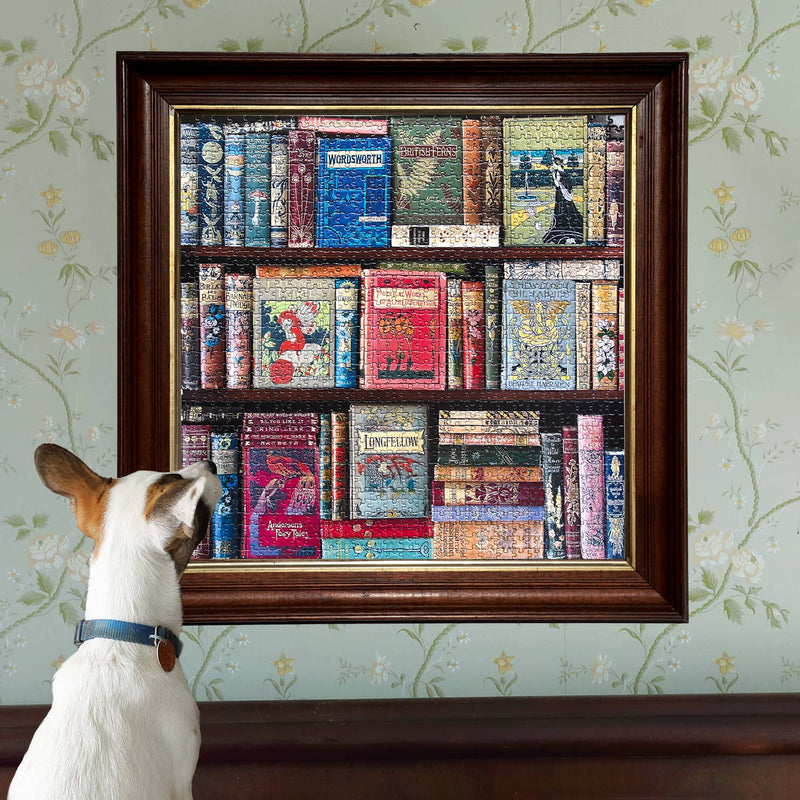 eeBoo - Vintage Library 1000 Piece Puzzle