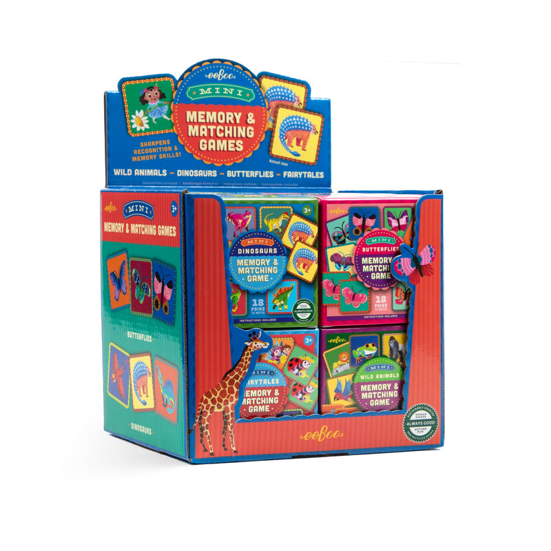 eeBoo - Mini Memory Game Assortment