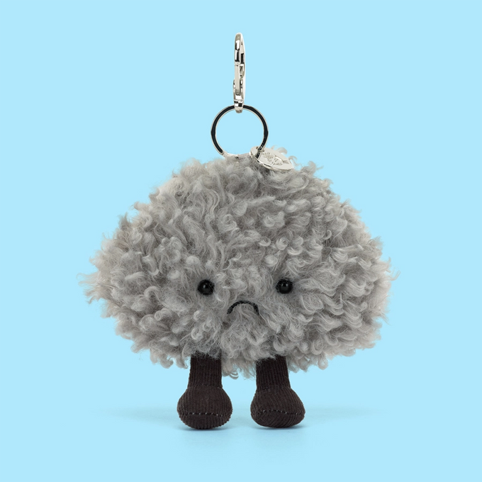 Jellycat Amuseables Storm Cloud Bag Charm