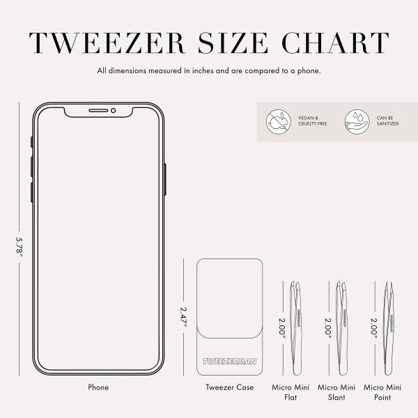 Tweezerman - Tweezerman Micro Mini Tweezer Set