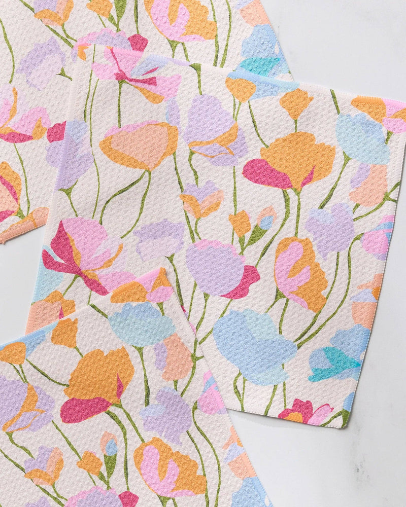 Geometry - Sunlit Garden Dishcloth Set