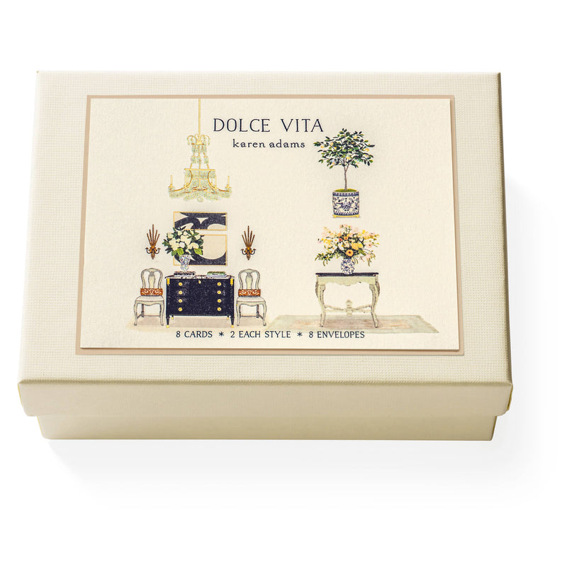 Karen Adams Designs - Lemon Tree Individual Note Card