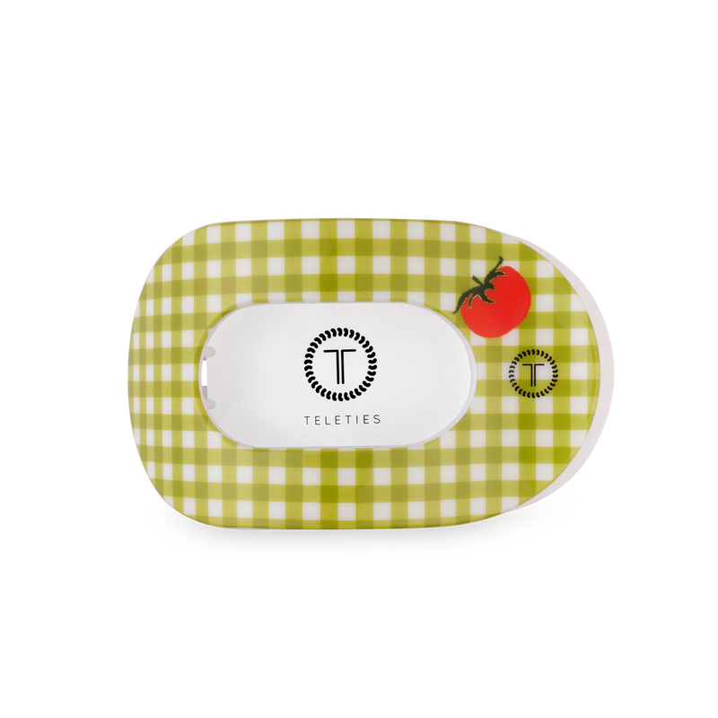 TELETIES - Flat Round Hair Clip | Medium | Locally Grown