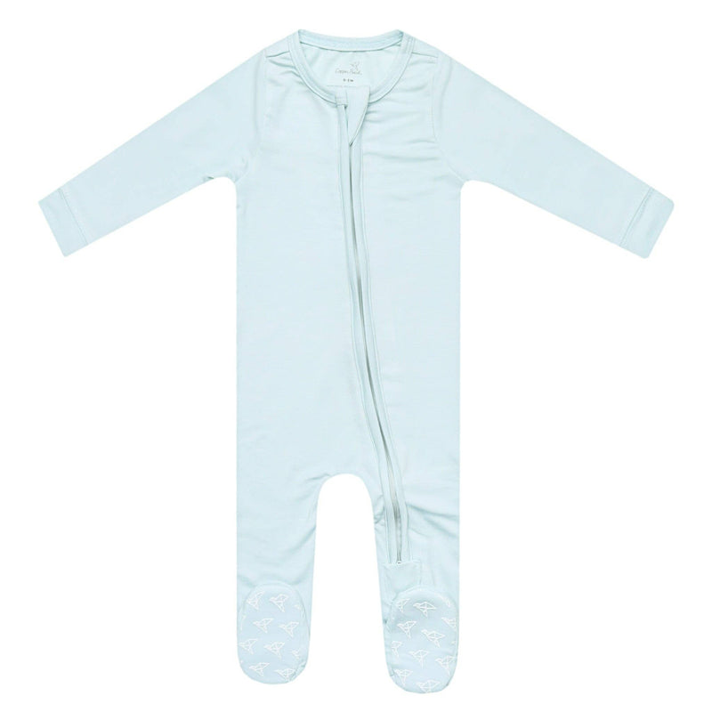 Copper Pearl - Zip-Up Footie Pajama - Air