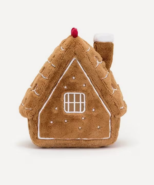 Jellycat Amuseables Gingerbread House Plush