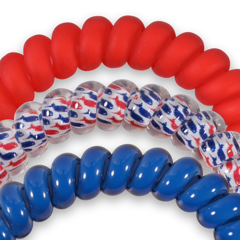 TELETIES - Sea to Shining Sea Small Hair Ties