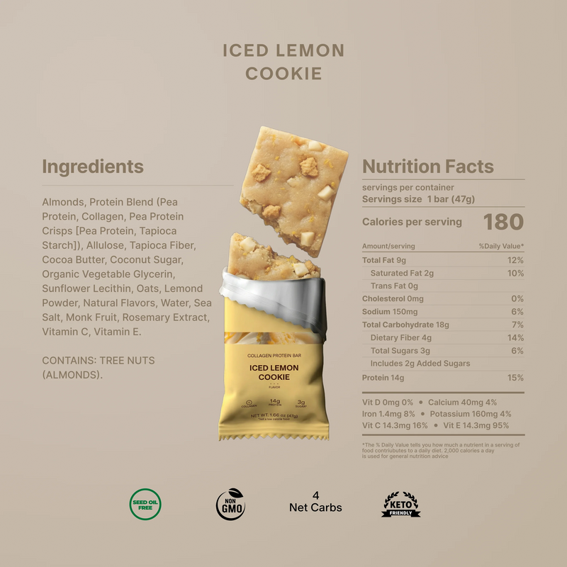 Stars + Honey - Iced Lemon Cookie