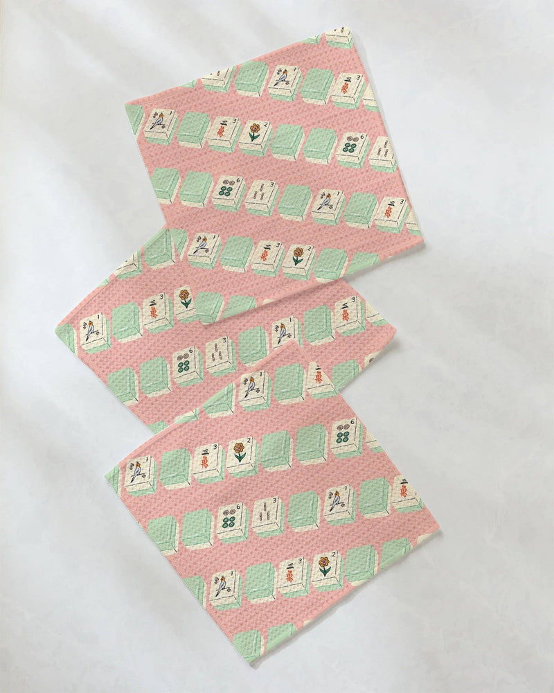 Geometry - Tile Parade Dishcloth Set - Mahjong