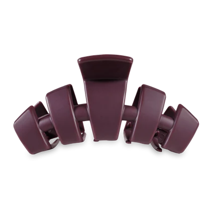 TELETIES - Classic Burgundy Bliss Hair Clip - Assorted Sizes