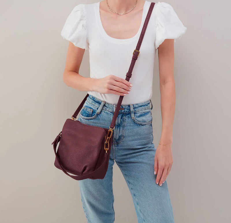 HOBO Starr Convertible Shoulder Bag - Mulberry Glaze