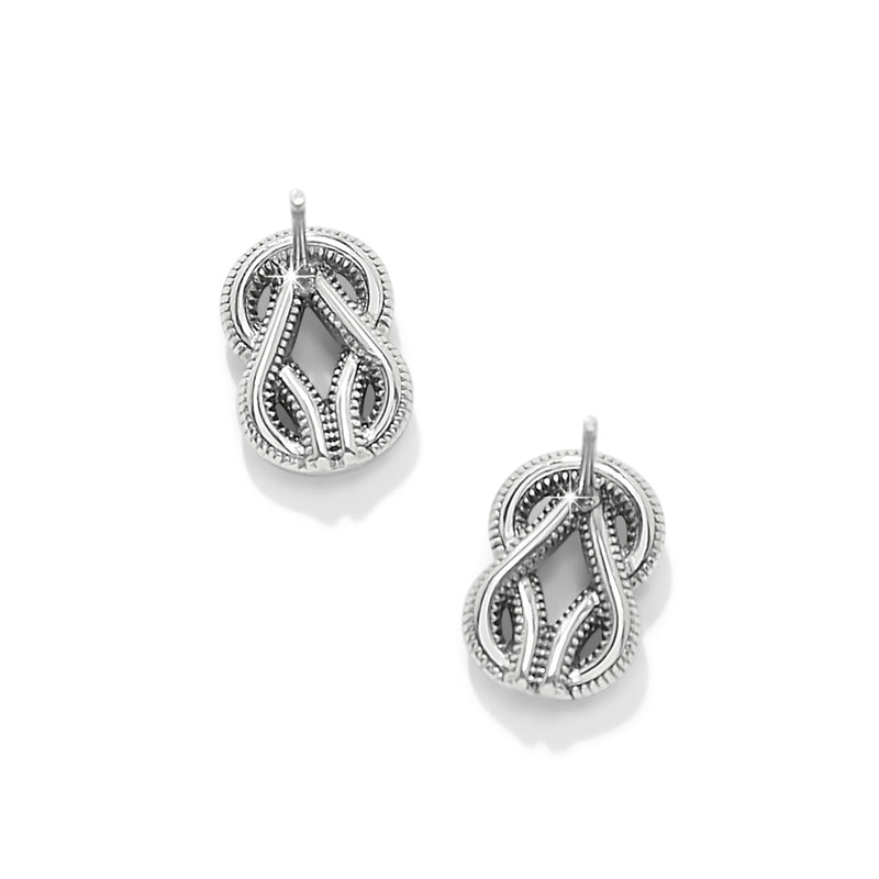 Brighton Interlok Harmony Luxe Post Earrings