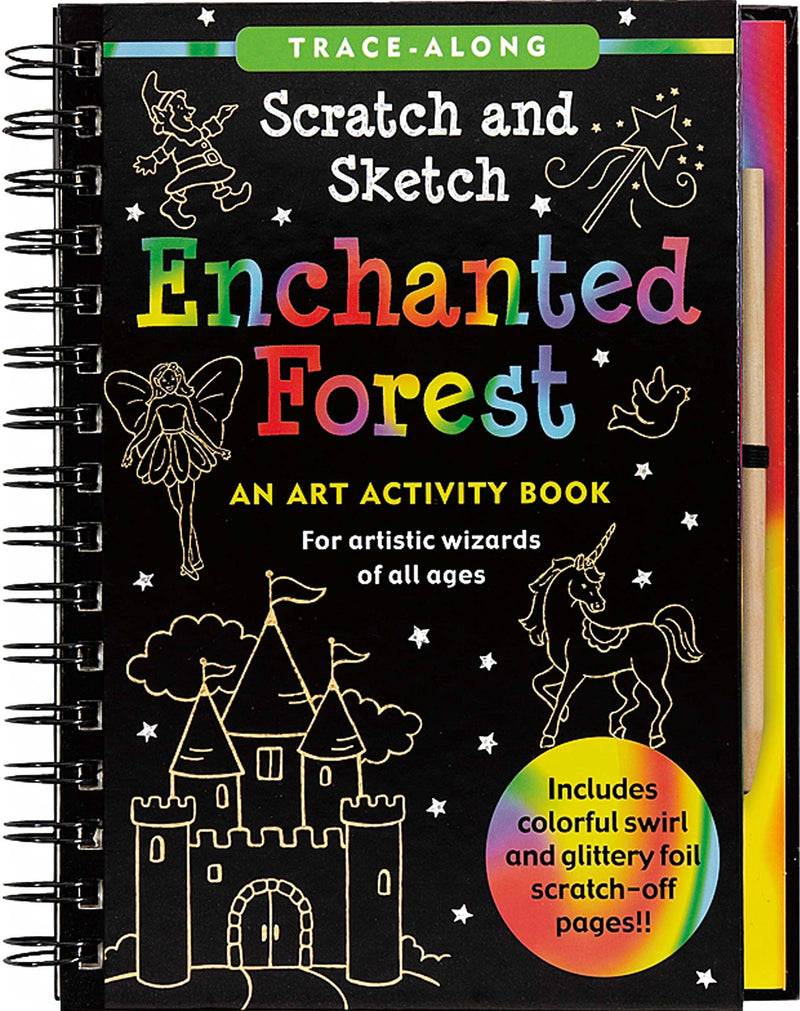 Peter Pauper Press - Enchanted Forest Scratch & Sketch™