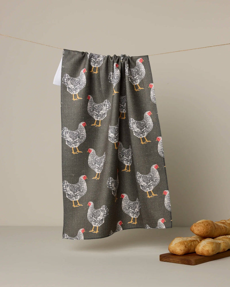 Geometry - Hen House Tea Towel