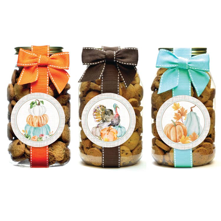 Oh, Sugar! - Chocolate Chip Cookies - Fall Assortment #4 - Quart Jars