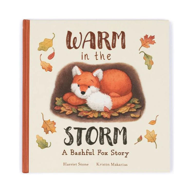 Jellycat Bashful Fox - Warm In The Storm Book