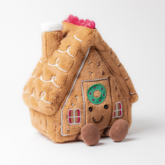 Jellycat Amuseables Gingerbread House Plush