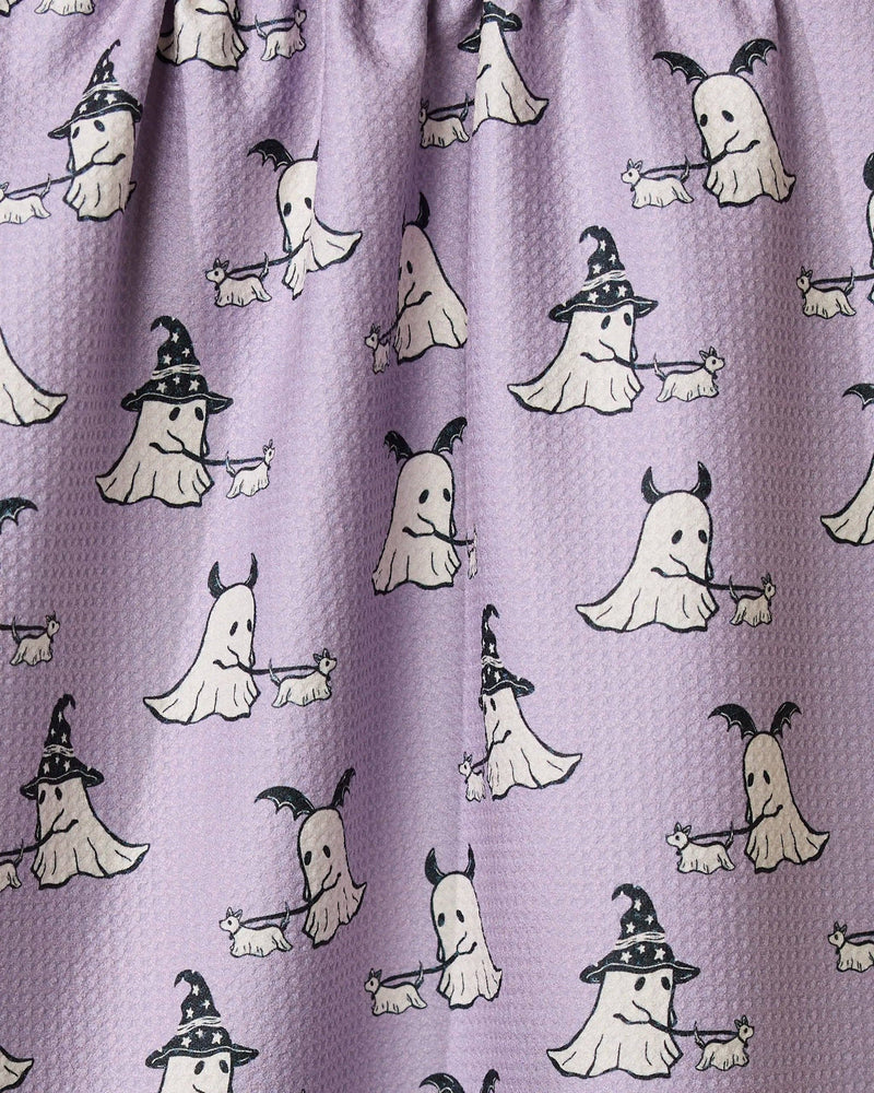 Geometry - Spooky Ghost Walk Tea Towel
