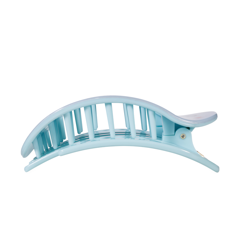 TELETIES - Flat Round Hair Clip | Large | United We Sparkle