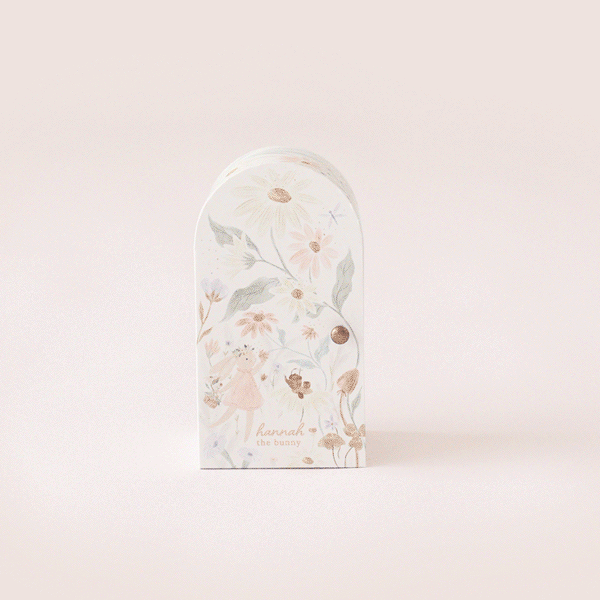 cuddle+kind - Tiny Hannah the bunny (blush), gives 10 meals