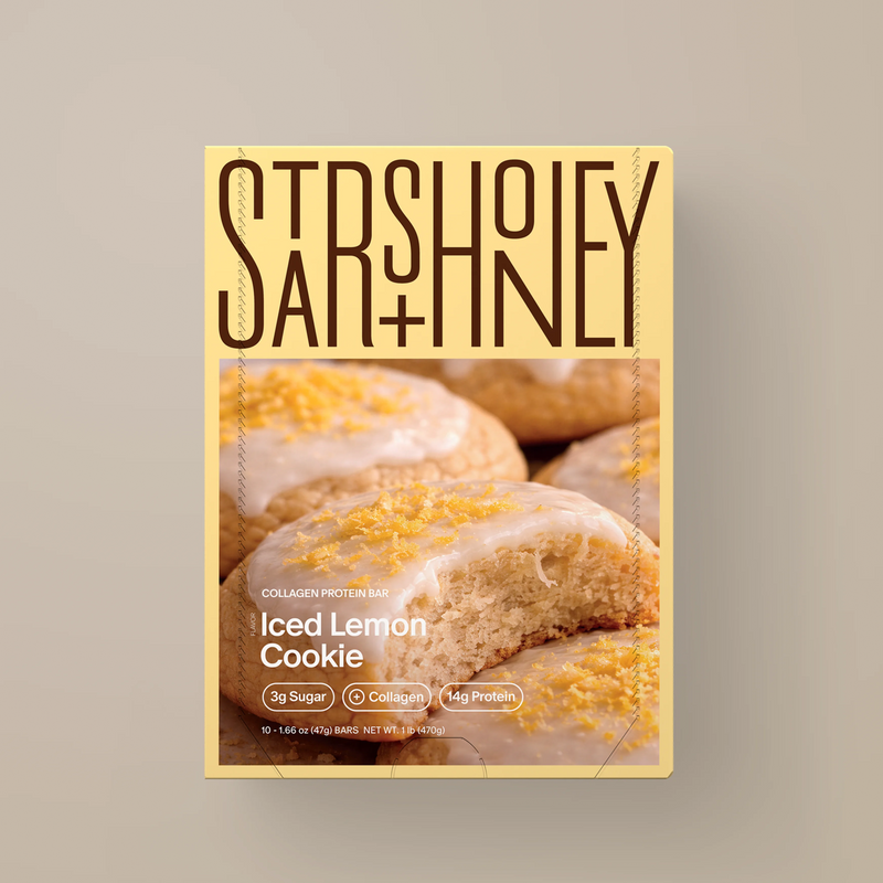 Stars + Honey - Iced Lemon Cookie