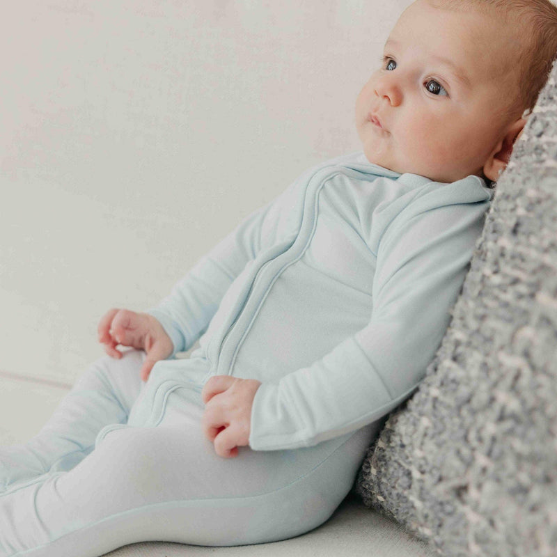 Copper Pearl - Zip-Up Footie Pajama - Air