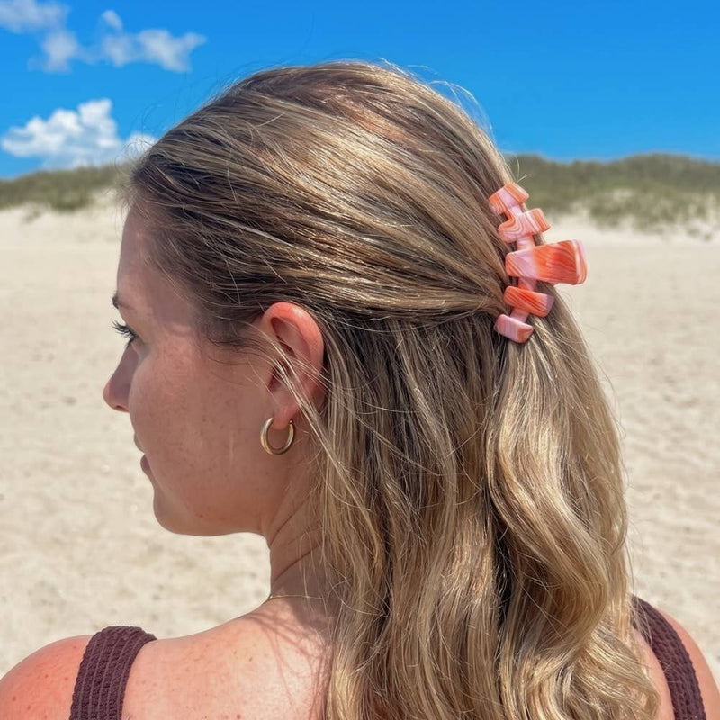 TELETIES - Classic | Just Keep Swimming | Medium Hair Clip