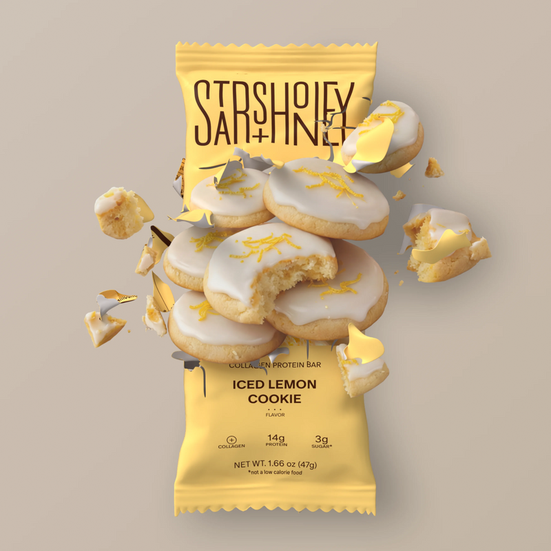 Stars + Honey - Iced Lemon Cookie