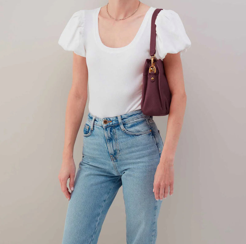 HOBO Starr Convertible Shoulder Bag - Mulberry Glaze