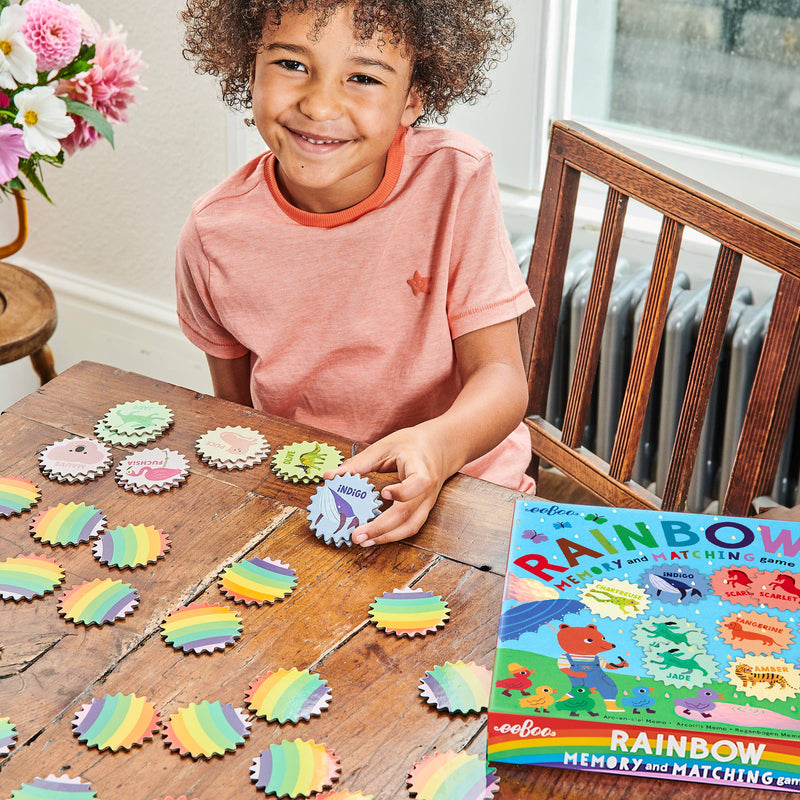 eeBoo - Rainbow Memory & Matching Game