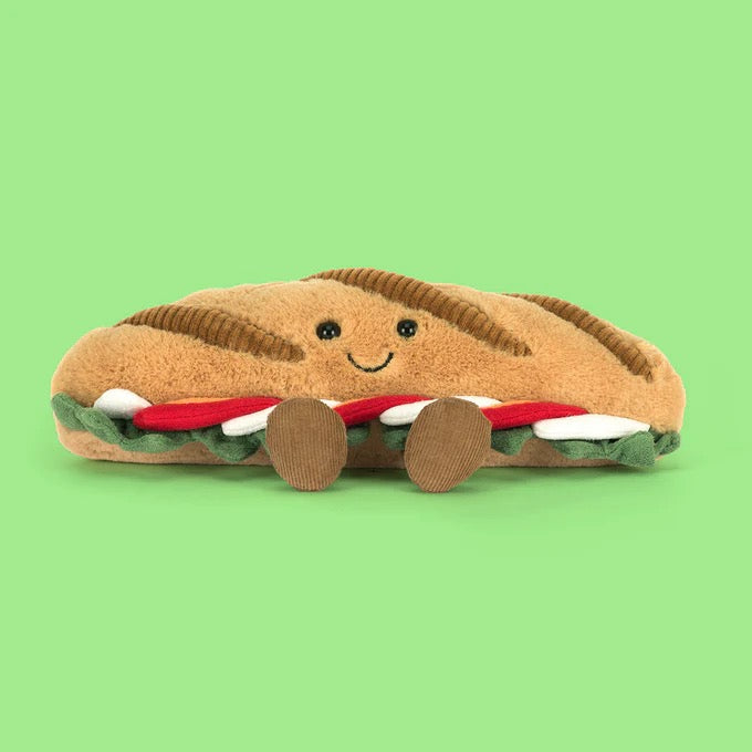Jellycat Amuseables Caprese Baguette Plush