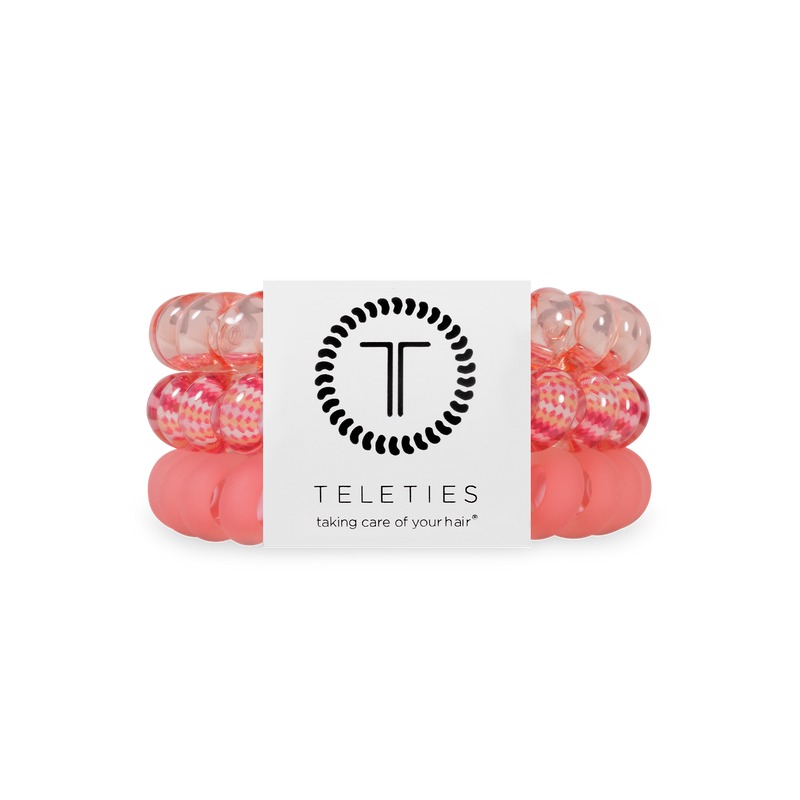 TELETIES - Spiral Hair Coils | Large | Dreamsicle